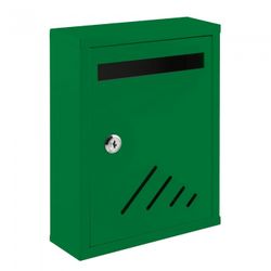 BUZON METALICO INTERIOR 27X20 VERDE