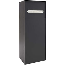 BUZON PAQUETERIA MULTIPACK BASE, DOBLE ACCESO, NEGRO