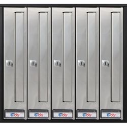 BUZON PRISMA FRONTAL INOX G5