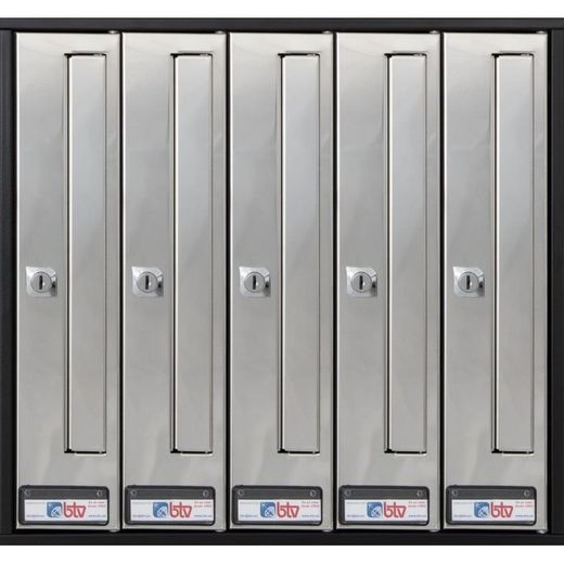 BUZON PRISMA FRONTAL INOX G5