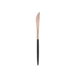 C12 CUCHILLO MESA BICOLOR NEGRO-COBRE GI