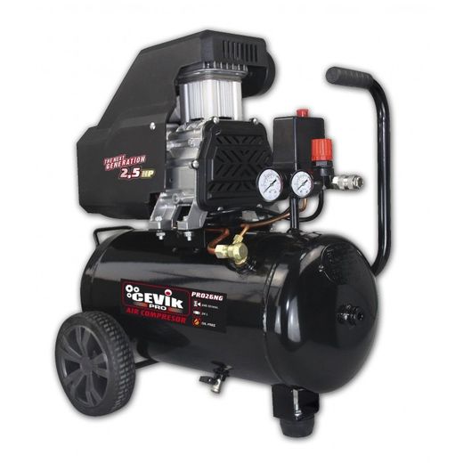 CA-PRO26NG COMPRESOR 24L 2,5HP CEVIK PRO 8430019044375
