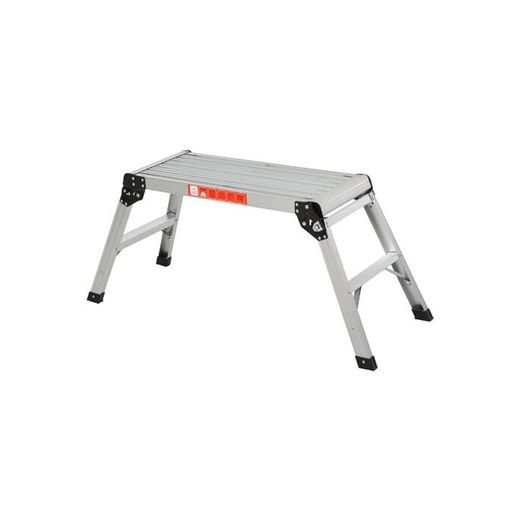 CABALLETE PROFESIONAL ALUMINIO PLAT. ANTIDESLIZANTE 0.52M. MODELO :M-MEDIANO