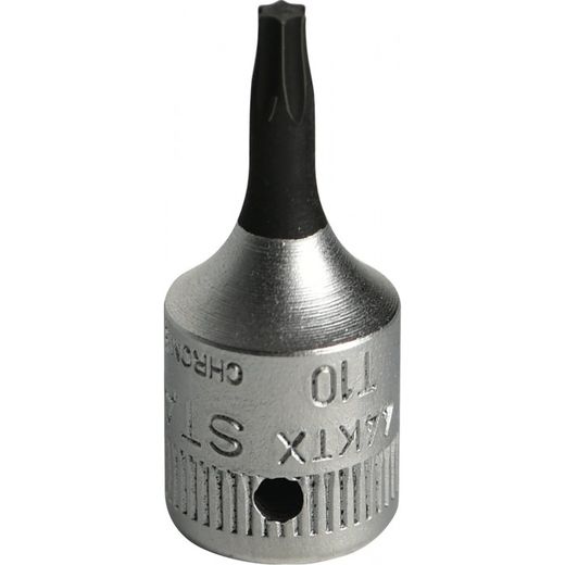 CABEZA DE DESTORNILLADOR 1/4" 44 KTX T 10