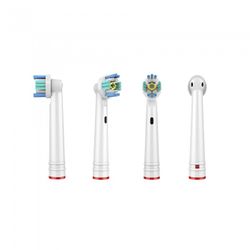 CABEZAL CEPILLO 3D WHITE PRO BRIGHT(4PCS