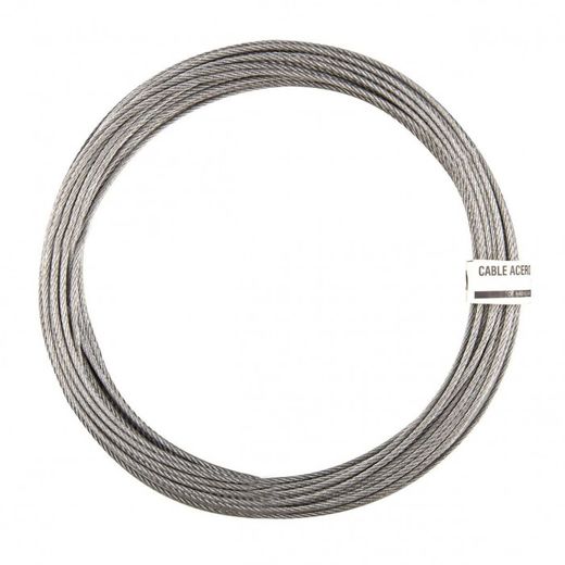 CABLE ACERO GALV.DIN3055 6X7+1 2MM.25M.