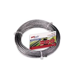 CABLE ACERO SIRGA 6X7+1 - 2MM ACERO GALVANIZADO