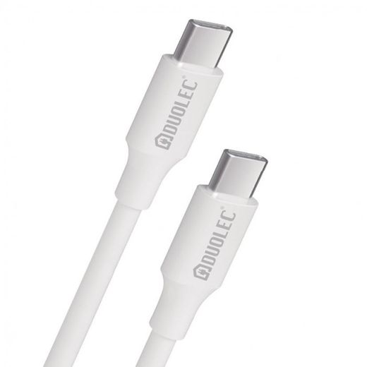 CABLE C-C 60W 3A 1M BLANCO