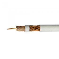 CABLE COAXIAL TV/SAT APANTALLA.100%COBRE