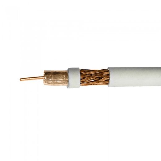 CABLE COAXIAL TV/SAT APANTALLA.100%COBRE