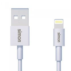 CABLE LIGHTNING - USB A BLANCO 1M