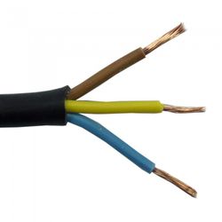 CABLE MANGUERA ACR. 0,6-1KV. NEGRA 3X2,5