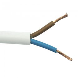 CABLE MANGUERA BLANCA 2X1