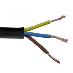 CABLE MANGUERA NEGRA 3X1