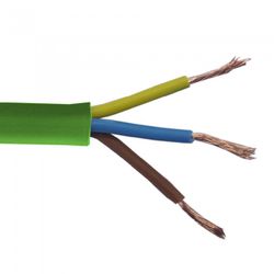 CABLE MANGUERA VERDE LIBRE HALUMINO 3X2,5