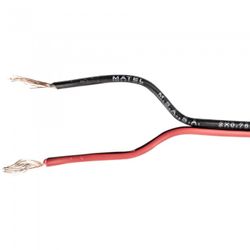 CABLE PARALELO BICOLOR AUDIO 2X0,75