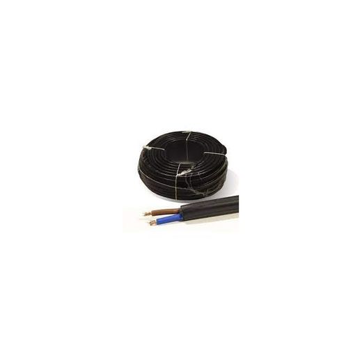 CABLE VV-F 500V 2X1MM NEGRO (MTS)