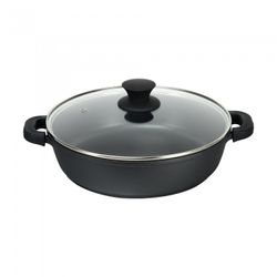 CACEROLA ALUMINIO FUNDIDO XYLAN BLACK BAJA 28CM