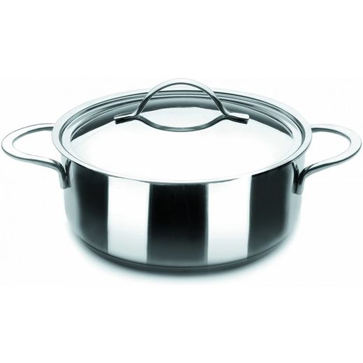CACEROLA CON TAPA INOX NOAH 22 CM