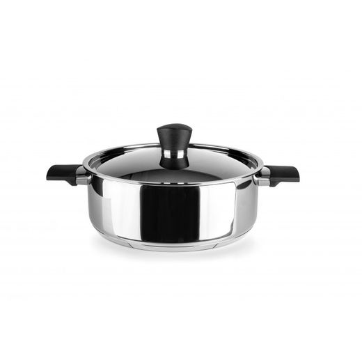 CACEROLA CON TAPA INOX SVEA 16 CM