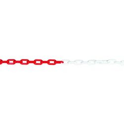 CADENA DE PLASTICO BLANCA/ROJA 8 MM (€/m)