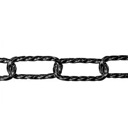 *CADENA TORCIDA NEGR.4X37MM (MTS)