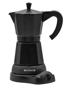 CAFETERA ITALIANA ELECTRICA NEGRA