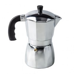 CAFETERA SUPREME ALUMINIO GRIS 6TAZAS