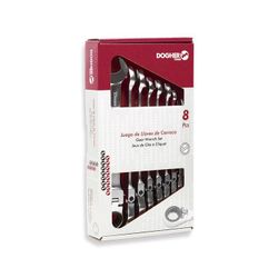 CAJA 8 LLAVES COMB. CARRACA FLEX