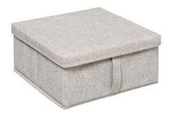 CAJA ALMACENAJE C/TAPA ORGA 31x31x15 CM.