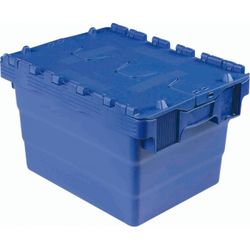 CAJA ALMACENAJE POLIPROPILENO DSW4325 - 2 TAPAS CON BISAGRA