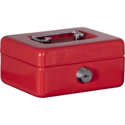 CAJA CAUDALES-10 ROJO