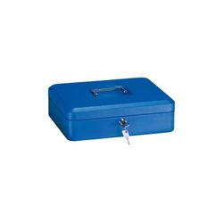 CAJA CAUDALES ELEGANT AZUL 300X240X90 CON BANDEJA