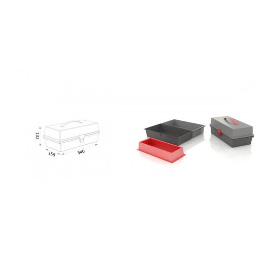 CAJA DE PLASTICO 340X158X132 201 2