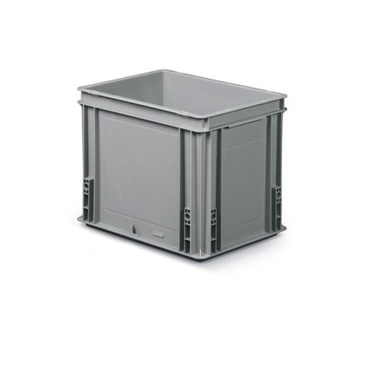 CAJA ECOGREEN ATHENA EXT.400X300X325HMM. CAP.30L 1852GR ASAS CERRADAS. GRIS