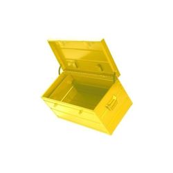 CAJA METALICA AMARILLA 900X450X450