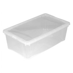CAJA MULTIUSOS 5L 33X20XH.11CM TRANSP.