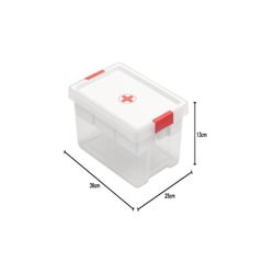 CAJA MULTIUSOS NEW 7L BOTIQUÍN CRUZ ROJA + BANDEJA