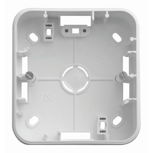 CAJA SUPERF. ALTA CON MARCO 1 ELEM BLANCO