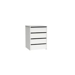 CAJONERA 4 CAJONES BLANCO BRILLO