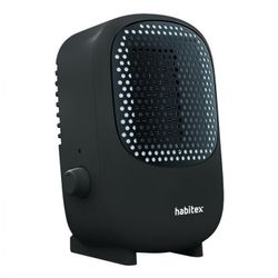 CALEFACTOR CERAMICO MINI NEGRO CON CABLE