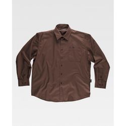 CAMISA REF.B8000 MARRON T-44