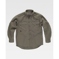 CAMISA REF.B8500 VERDE CAZA T-3XL