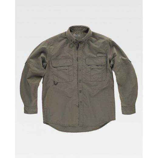 CAMISA REF.B8500 VERDE CAZA T-XXL
