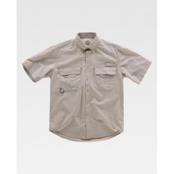 CAMISA REF.B8510 BEIGE T-M