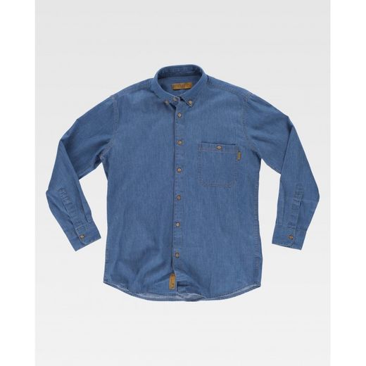 CAMISA REF.B8600 VAQUERO CLARO T-XXL