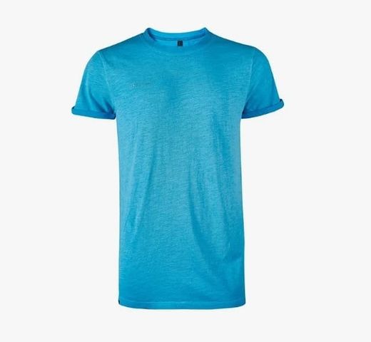 CAMISETA FLUO CIANO FLUO T-2XL