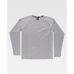 CAMISETA REF.B0068 GRIS CLARO T-M