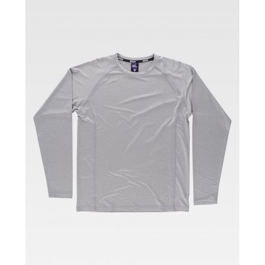 CAMISETA REF.B0068 GRIS CLARO T-M