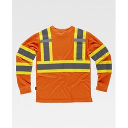 CAMISETA REF.C3633 NARANJA AV+AMARILLO AV T-M